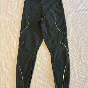 lululemon athletica Dark Green Leggings